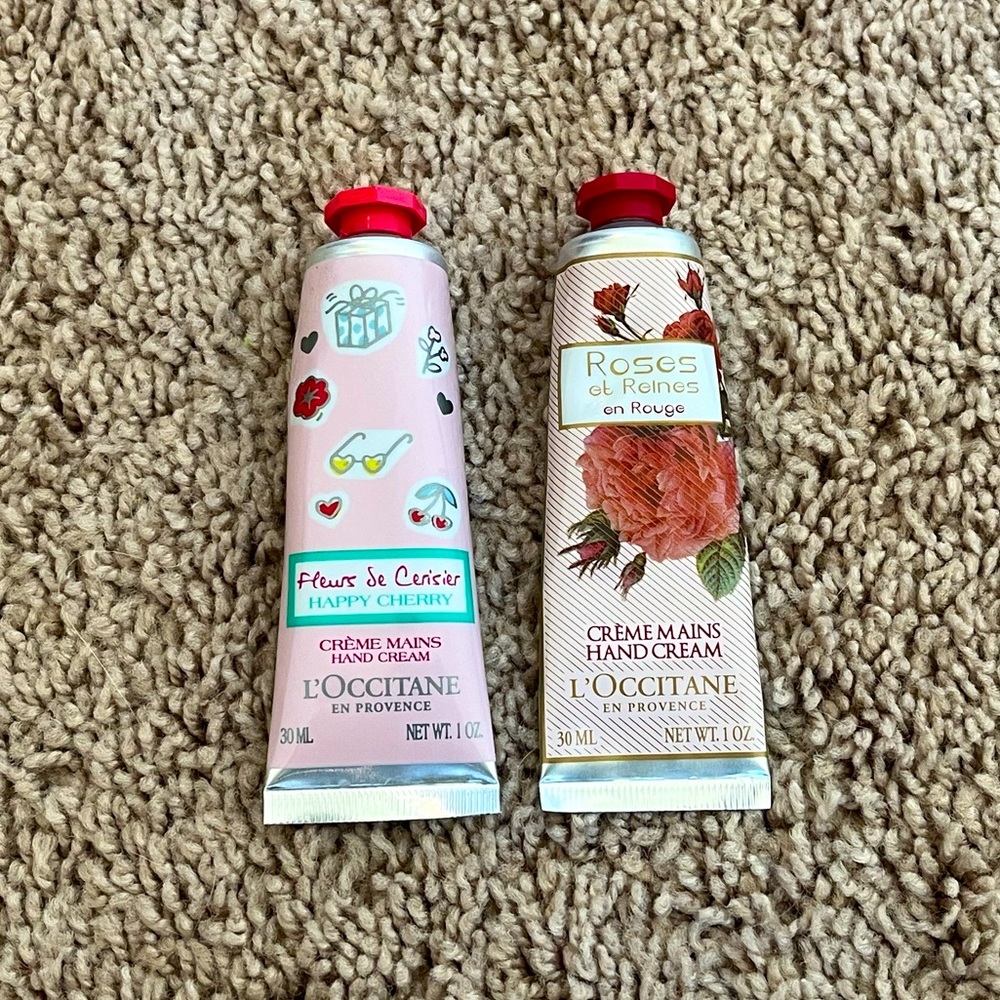 L’OCCITANE Roses et Reines, Fleurs de Cerisier Happy Cherry Hand Cream 1oz